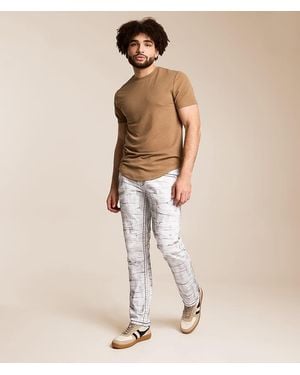 Rock Revival Bordeaux Straight Stretch Jean - Natural