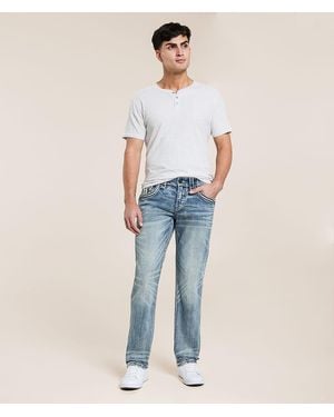 Rock Revival Kaelo Relaxed Taper Stretch Jean - Blue