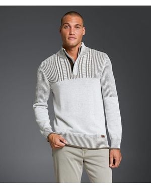 Outpost Makers Quarter Zip Sweater - Gray