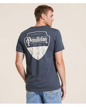 Pendleton Fire Legend Shield T-Shirt - Blue