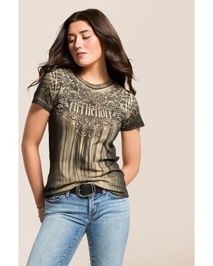 Affliction Briessa T-Shirt - Brown
