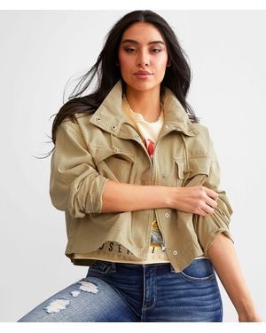 BKE Boxy Collared Jacket - Multicolor