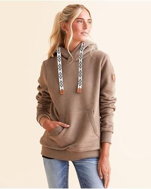 Wanakome Ikatt Hooded Sweatshirt - Natural