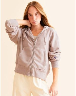 Champion Reverse Weave Stadium Hoodie - Natural