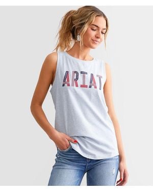 Ariat Pride Tank Top - Blue