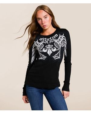 Affliction Aguilas Thermal - Black