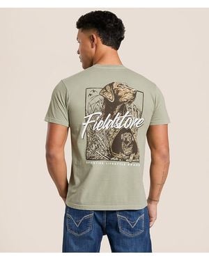 Fieldstone The Blind T-Shirt - Natural