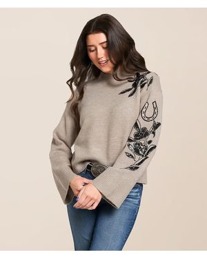 Ariat Embellished Sweater - Natural