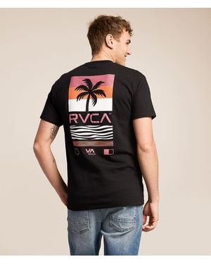 RVCA Palm Stack T-Shirt - Black