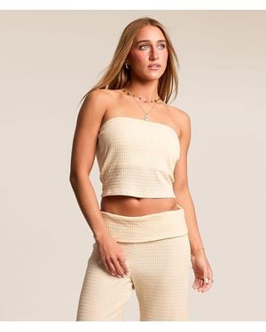 Billabong Sweet Coast Tube Top - Natural