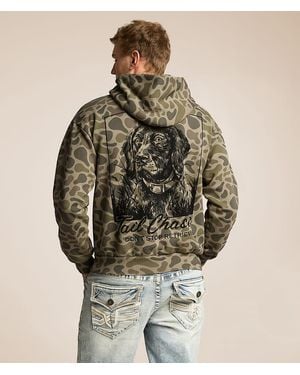 Tail Chasers Club Good Dog Camo Hooded Sweatshirt - Metallic