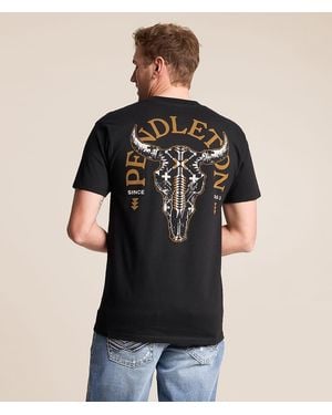 Pendleton Spider Rock Skull T-Shirt - Black