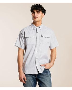 Ariat Western Vent Tek Shirt - White