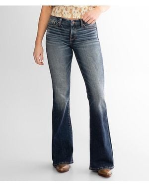Buckle Black Fit No. 53 Flare Stretch Jean - Blue