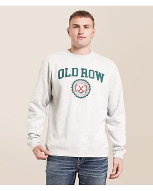 Old Row Tailgate Badge Pullover - White