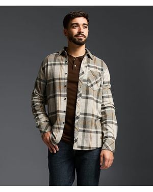 Outpost Makers Flannel Knit Athletic Shirt - Natural