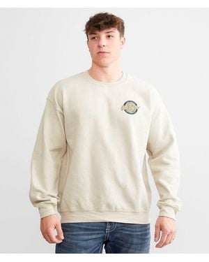 Old Row Camo Circle Pullover - Natural