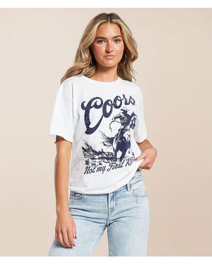 Changes Coors Not My First Rodeo T-Shirt - Blue