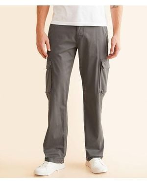 BKE Cargo Twill Stretch Pant - Gray