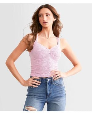Free People Love Letter Tank Top - Pink