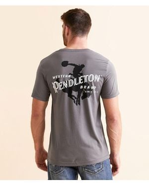Pendleton Saddle Bronco T-Shirt - Gray