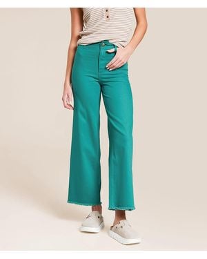 Billabong Free Fall Wide Leg Pant - Blue
