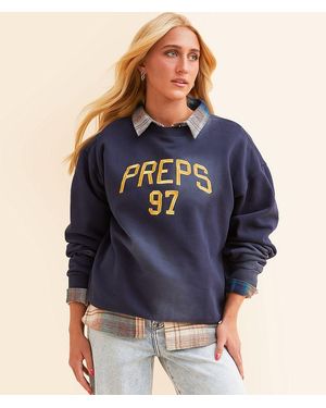 Modish Rebel Preps Pullover - Blue