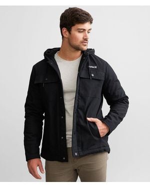 Hurley Charger Hooded Jacket - Black