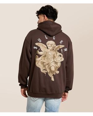Sullen Once Bitten Hooded Sweatshirt - Brown