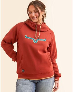 Kimes Ranch Two Scoops Hooded Sweatshirt - Red