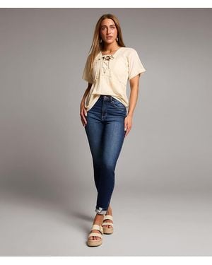 BKE Parker Ankle Skinny Stretch Jean - Blue