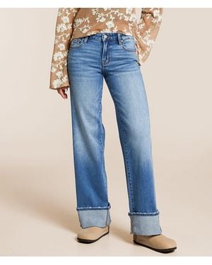 Hidden Jeans Blake Dad Stretch Cuffed Jean - Blue