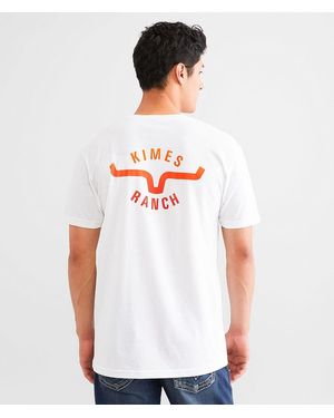 Kimes Ranch Neon Gradation T-Shirt - White