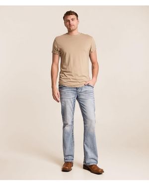 Rock Revival Harlon Slim Boot Stretch Jean - Natural