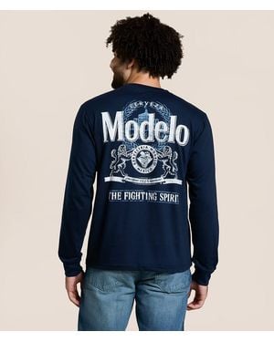 Changes Modelo Fight Spirit T-Shirt - Blue