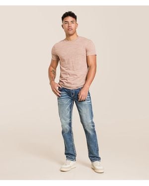 Rock Revival Tristan Straight Stretch Jean - Blue