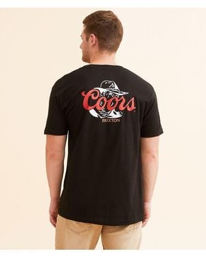Brixton Coors Wayne T-Shirt - Black