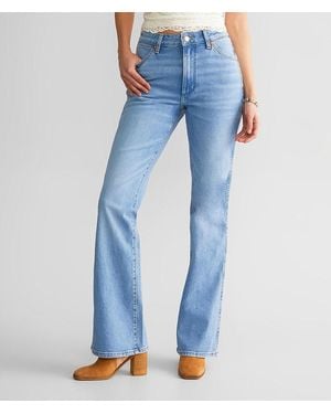 Wrangler Westward High Rise Boot Jean - Blue