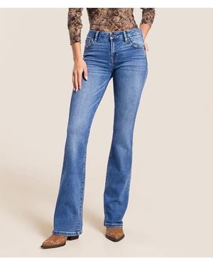 Hidden Jeans Ryan Boot Stretch Jean - Blue
