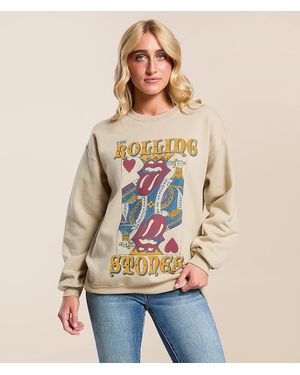 Hybrid The Rolling Stones Band Pullover - Natural