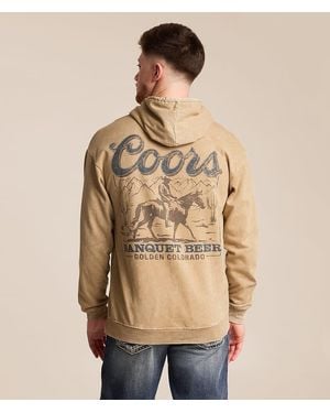 Changes Coors Scene Sideways Hooded Sweatshirt - Natural