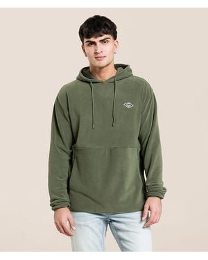 Vissla Swell Polar Fleece Hoodie - Green