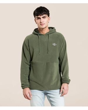 Vissla Swell Polar Fleece Hoodie - Green