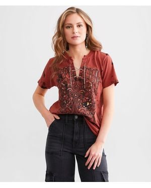 Affliction Solution T-Shirt - Red
