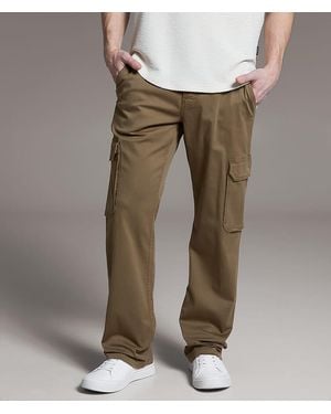 BKE Cargo Twill Stretch Pant - Brown