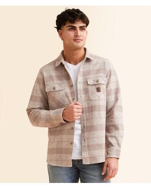 Brixton Bowery Flannel Shirt - Natural