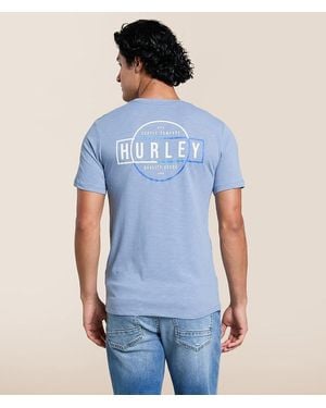 Hurley Round T-Shirt - Blue