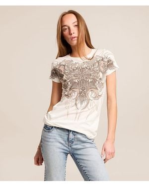 Affliction Desperate Saint T-Shirt - Natural