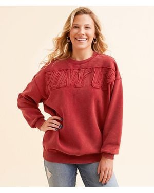 Modish Rebel Pony Up Pullover - Red