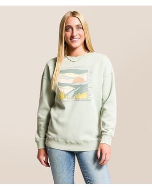 LIV OUTDOOR Chasing Views Oversized Pullover - Natural